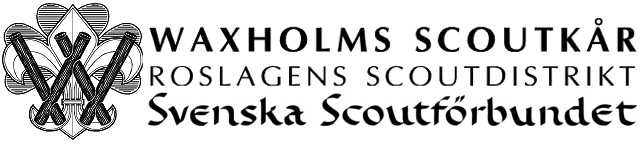 Waxholms Scoutkår logga